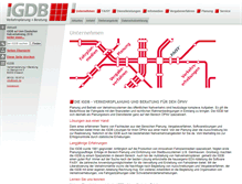 Tablet Screenshot of igdb.de